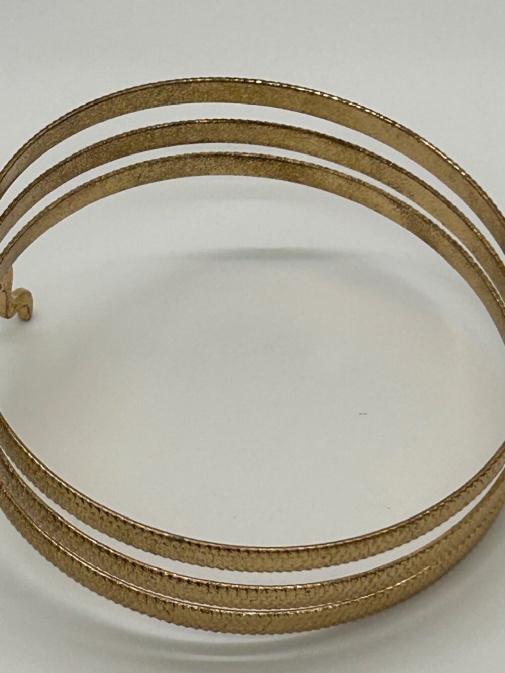 Gold-tone Snake Arm Cuff Spiral Wrap Bracelet Cleopatra Egyptian Medusa Costume - Picture 5 of 12